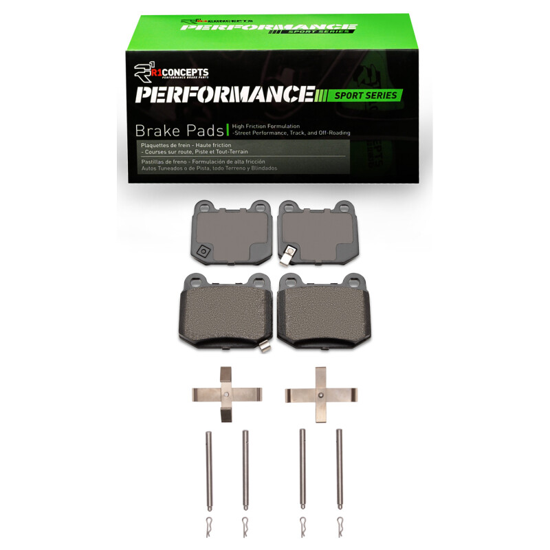 Infiniti G35 Brake Pads - Rear - R1 Concepts - Performance Sport - `03-`25
